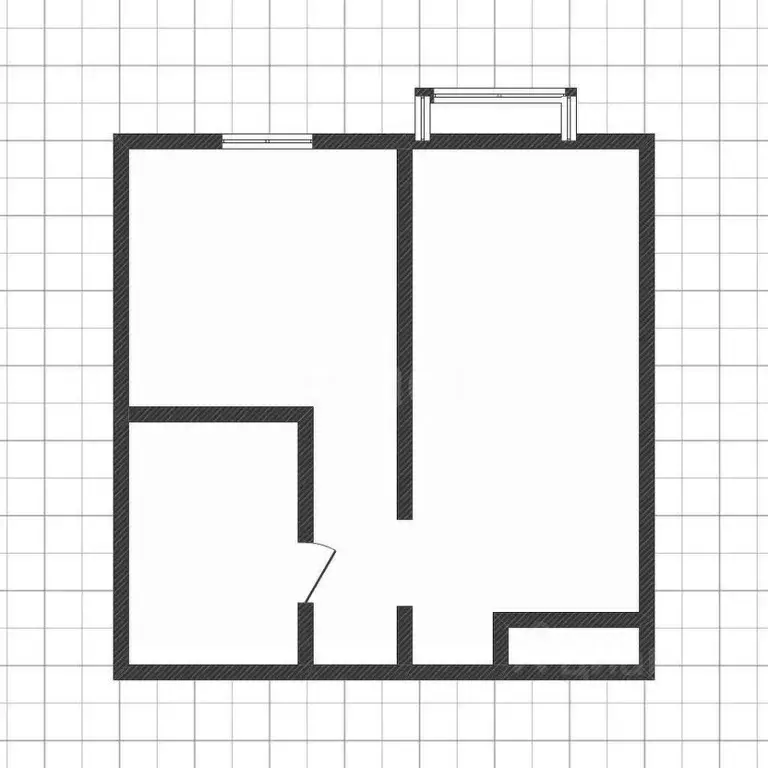 1-к кв. Курская область, Курск Курского завода тракторных запчастей ... - Фото 2