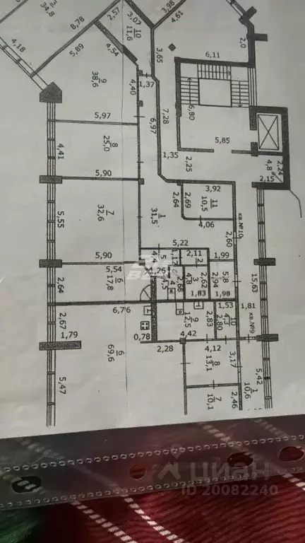 3-к кв. Курская область, Курчатов Коммунистический просп., 33 (183.7 ... - Фото 2