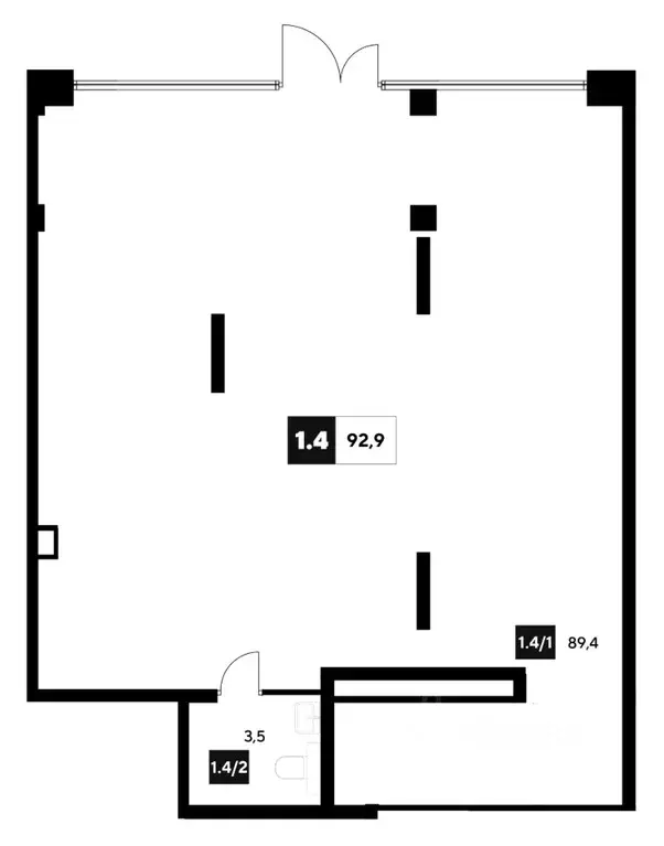 Помещение свободного назначения в Омская область, Омск Светловская ... - Фото 1