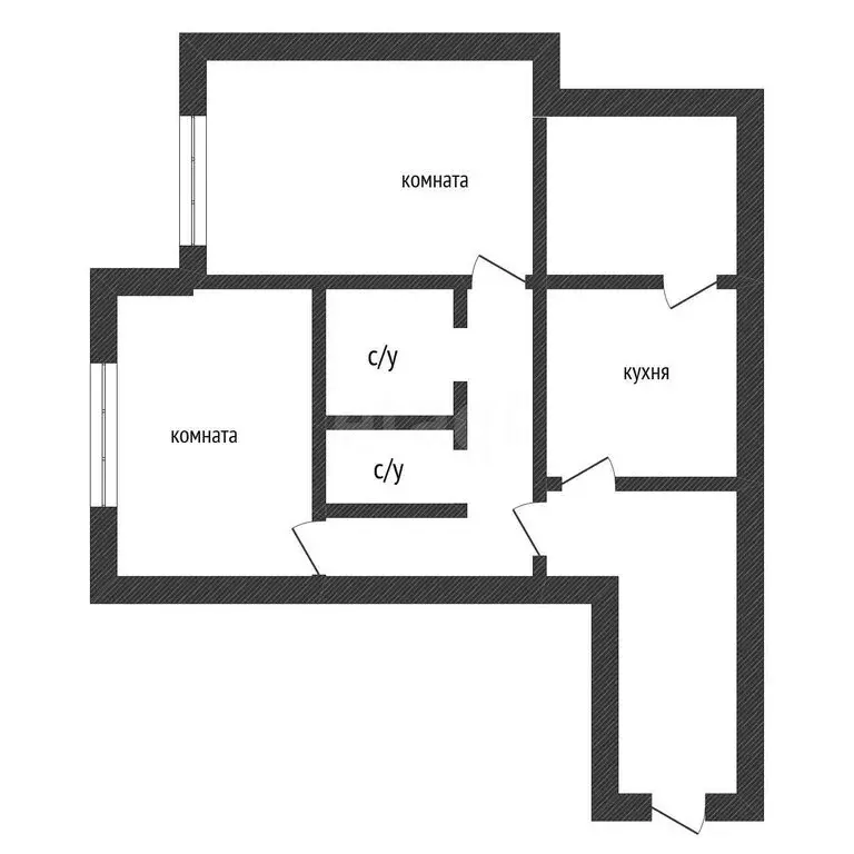 2-комнатная квартира: Воронеж, Острогожская улица, 170/7 (58.5 м) - Фото 1
