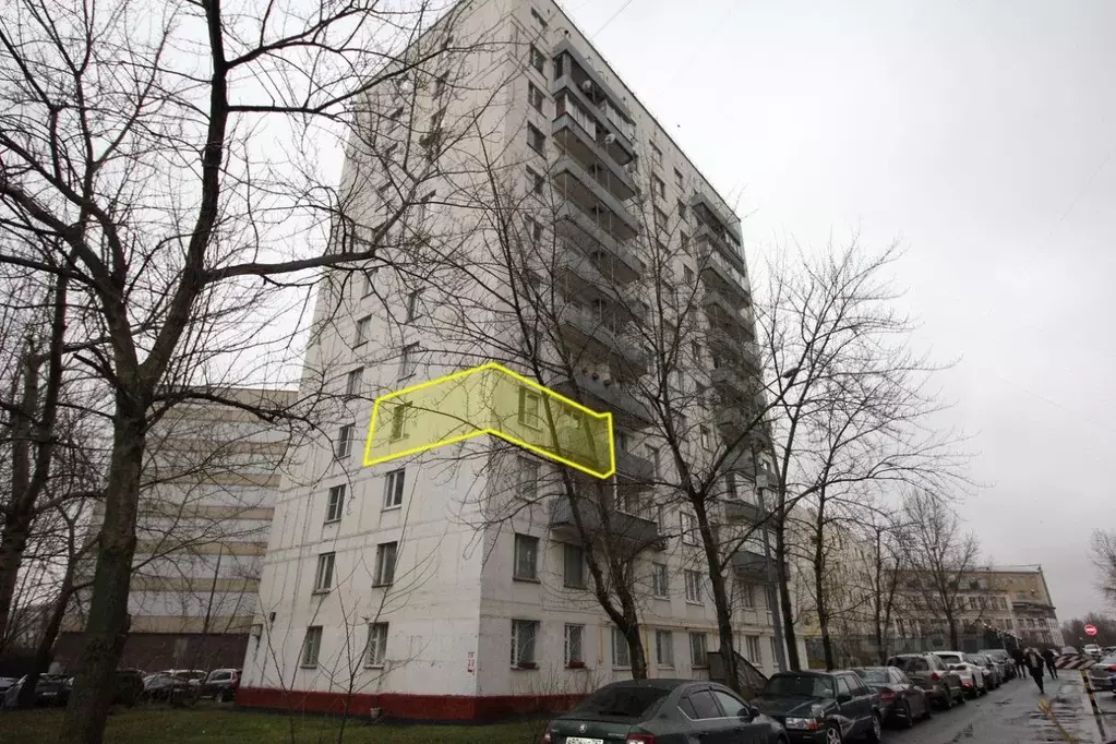 Свободной планировки кв. Москва Госпитальный пер., 8 (37.6 м) - Фото 2