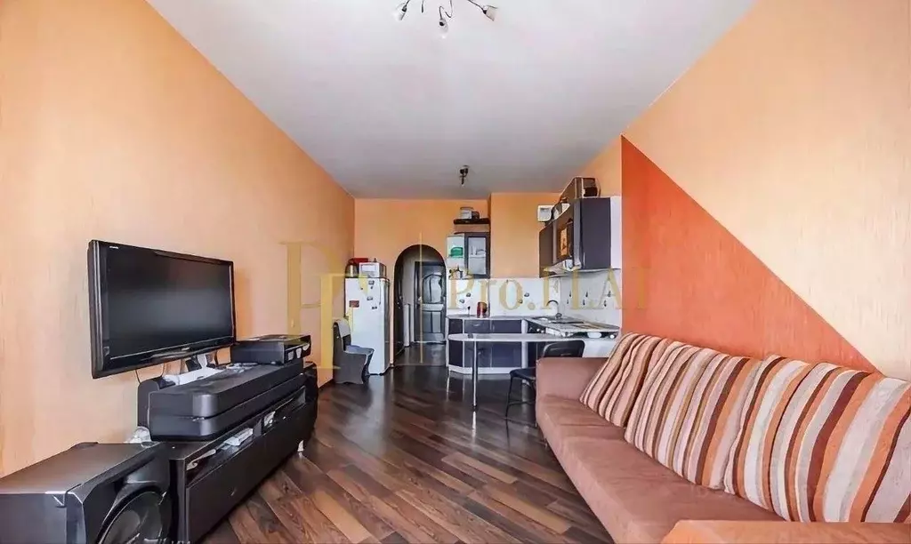 Студия Санкт-Петербург ул. Крыленко, 43К2 (28.7 м) - Фото 2