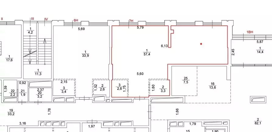 Помещение свободного назначения в Москва 1-я Магистральная ул., 25 (64 ... - Фото 1