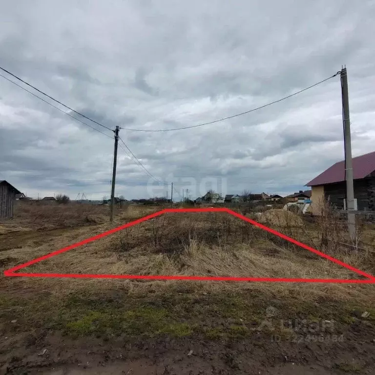 Участок в Вологодская область, пос. Ермаково  (7.0 сот.) - Фото 2