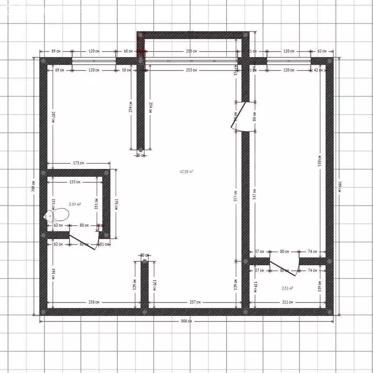 2-комнатная квартира: Ангарск, 92-й квартал, 2 (45 м) - Фото 1