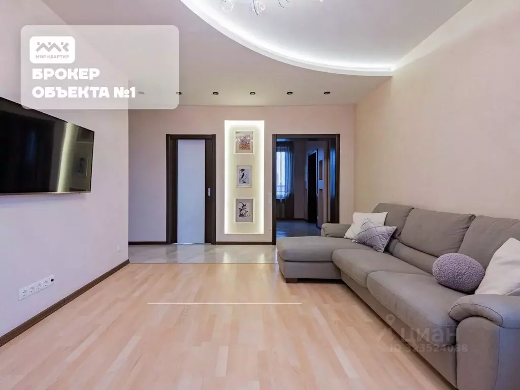 2-к кв. Санкт-Петербург Краснопутиловская ул., 125 (80.4 м) - Фото 1