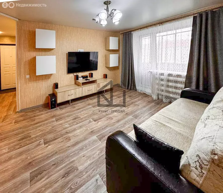 2-комнатная квартира: село Еткуль, Первомайская улица, 5 (49 м) - Фото 1