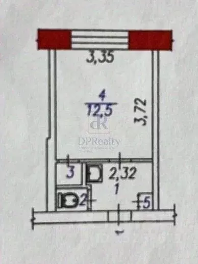 Комната Кемеровская область, Новокузнецк просп. Дружбы, 30 (18.0 м) - Фото 2