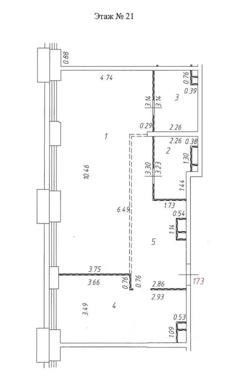 3-к кв. Москва ул. Нижние Мневники, 16к6 (92.2 м) - Фото 2
