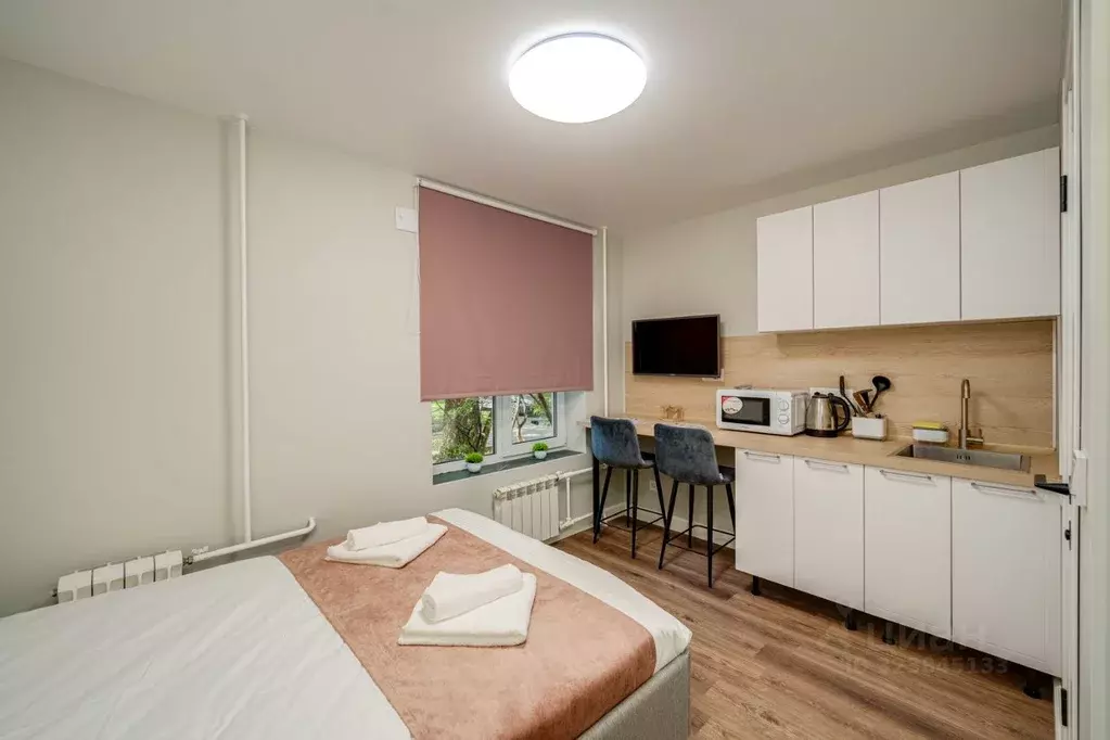 Студия Москва ул. Народного Ополчения, 20К2 (15.0 м) - Фото 0