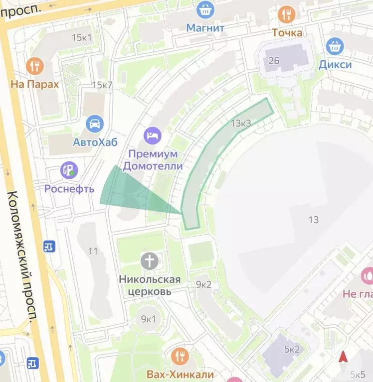 1-к кв. Санкт-Петербург Коломяжский просп., 13к3 (50.0 м) - Фото 1