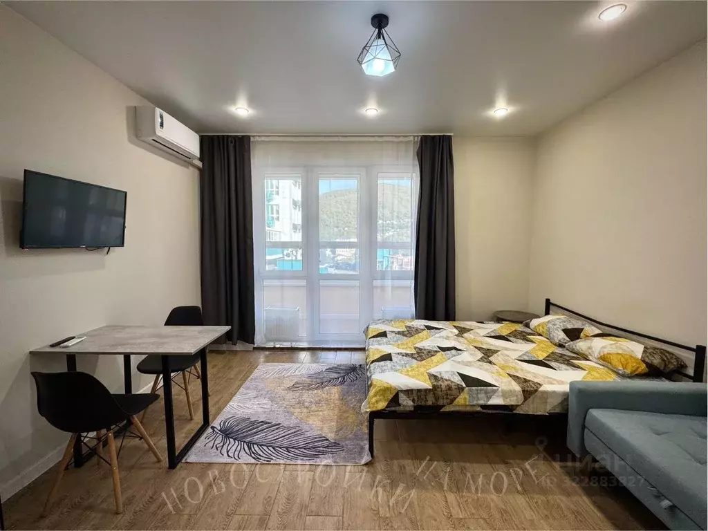 Студия Краснодарский край, Туапсе ул. Портовиков, 39/1 (37.5 м) - Фото 0