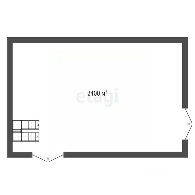 Склад в Красноярский край, Красноярск ул. 2-я Брянская, 12Д (2400 м) - Фото 2