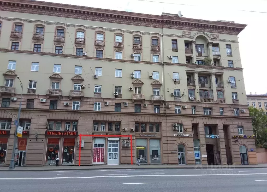 Помещение свободного назначения в Москва просп. Мира, 70 (113 м) - Фото 1