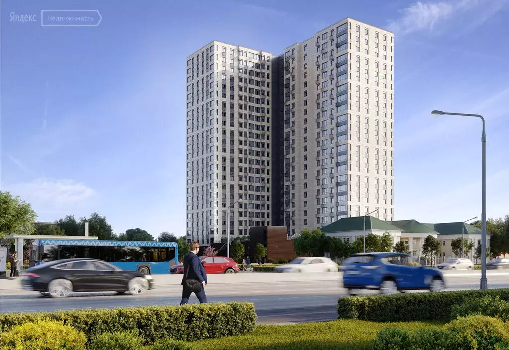 2-комнатная квартира: Москва, Каширское шоссе, 74а (45 м) - Фото 1
