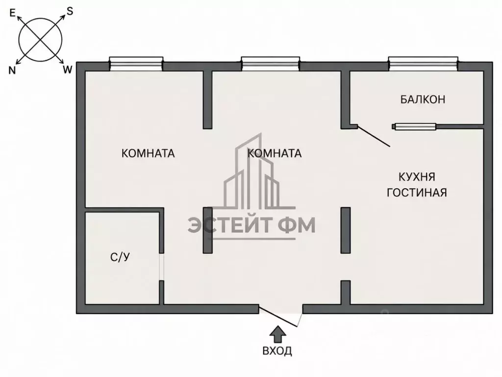 3-к кв. Московская область, Котельники Новые Котельники мкр, 20 (53.6 ... - Фото 2