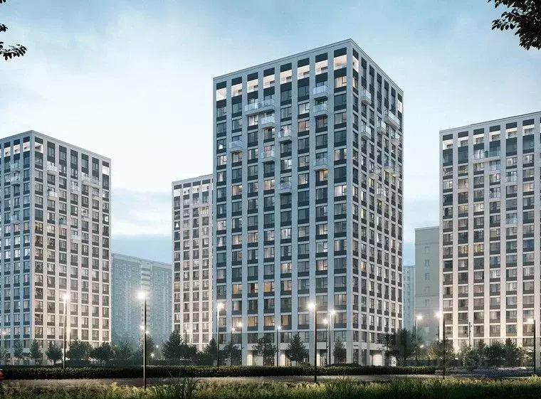 3-к кв. Омская область, Омск Кварталы Драверта ЖК, 1 (86.64 м) - Фото 1