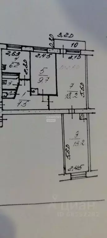 3-к кв. Свердловская область, Серов ул. Якова Свердлова, 11 (58.7 м) - Фото 2