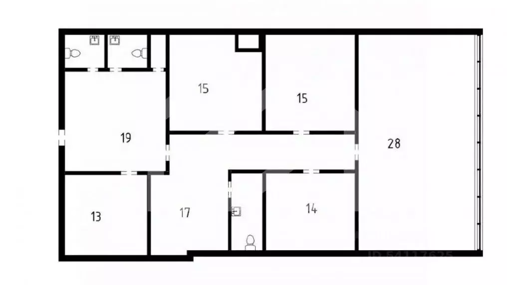 Помещение свободного назначения в Москва наб. Пресненская, 6с2 (144 м) - Фото 2