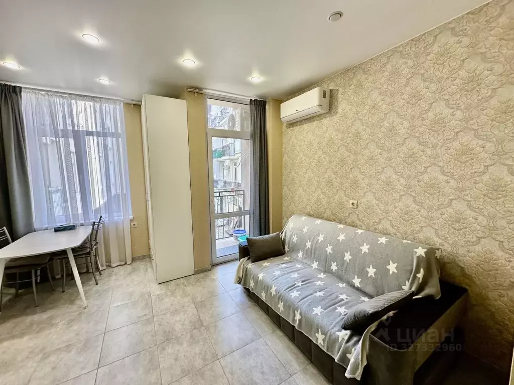 Студия Краснодарский край, Сочи Светлана мкр, ул. Лысая Гора, 184 ... - Фото 1