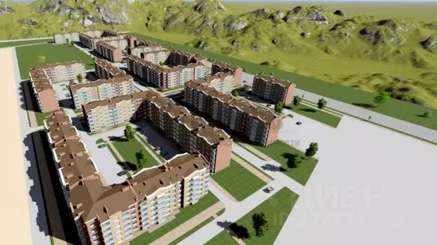 2-к кв. Северная Осетия, Владикавказ ул. Курсантов-Кировцев (66.7 м) - Фото 1