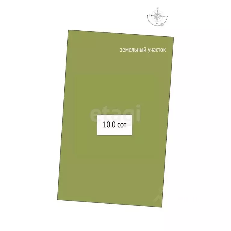 Участок в Алтай, Майминский район, с. Кызыл-Озек ул. Малиновая, 51 ... - Фото 1