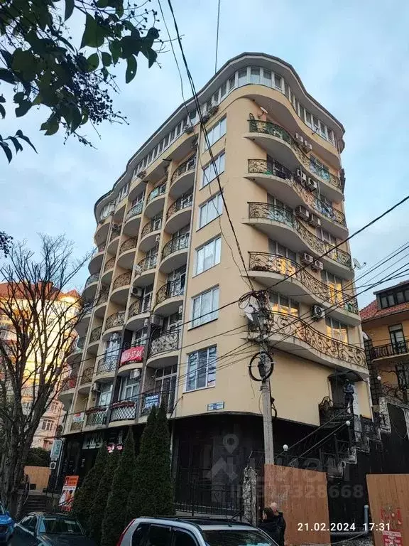 1-к кв. Краснодарский край, Сочи Светлана мкр, ул. Грибоедова, 10Б ... - Фото 1