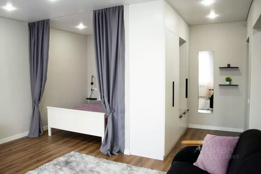 1-к кв. Омская область, Омск Заозерный мкр, ул. Бородина, 2 (40.5 м) - Фото 1