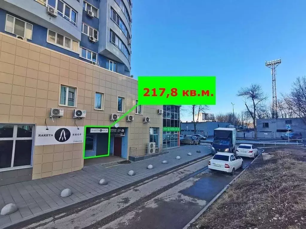 Торговая площадь в Самарская область, Самара ул. Луначарского, 3 (218 ... - Фото 0