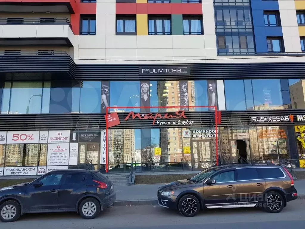 Помещение свободного назначения в Санкт-Петербург ул. Оптиков, 34К1 ... - Фото 1