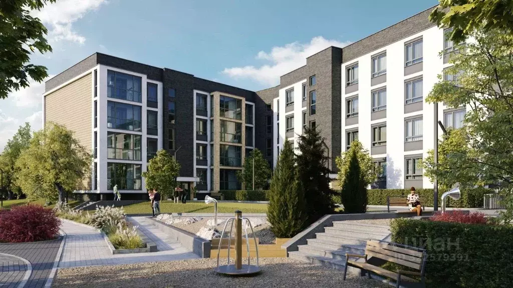 1-к кв. Калининградская область, Пионерский  (37.6 м) - Фото 0