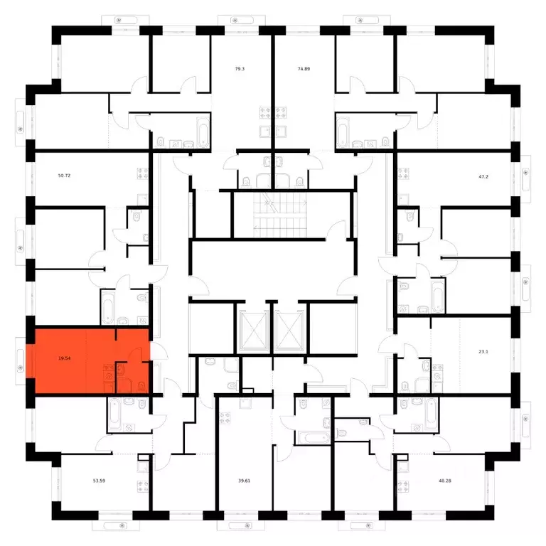 Студия Бурятия, Улан-Удэ ул. Шмидта (19.54 м) - Фото 2