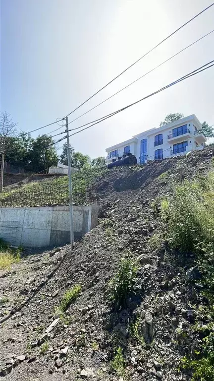 Участок в Крым, Ялта муниципальный округ, Виноградное пгт ул. Красина, ... - Фото 1