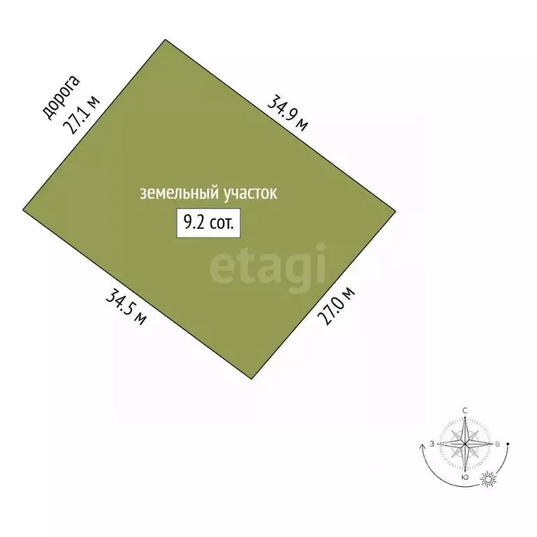 Участок в Башкортостан, Стерлитамакский район, с. Айгулево ул. ... - Фото 2