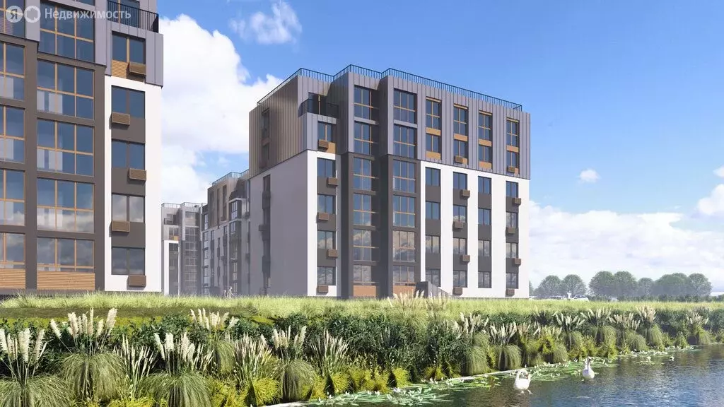 2-комнатная квартира: Калининградская область, Зеленоградск (57.72 м) - Фото 2