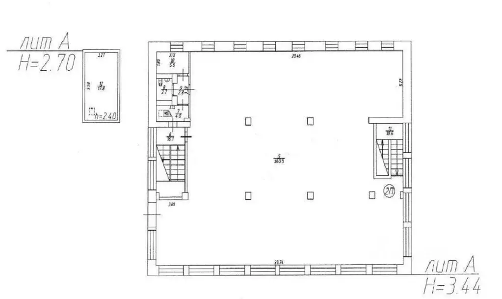 Торговая площадь в Омская область, Омск Нефтезаводская ул., 30к1 (366 ... - Фото 1