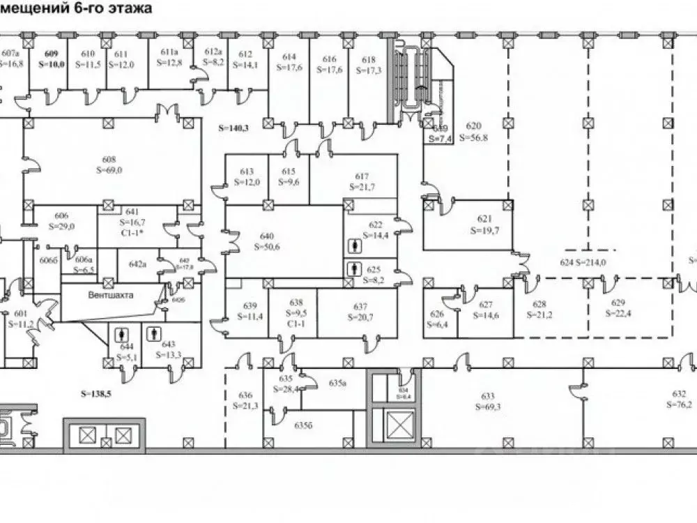 Офис в Москва Верхняя Красносельская ул., 2/1С1 (1540 м) - Фото 1