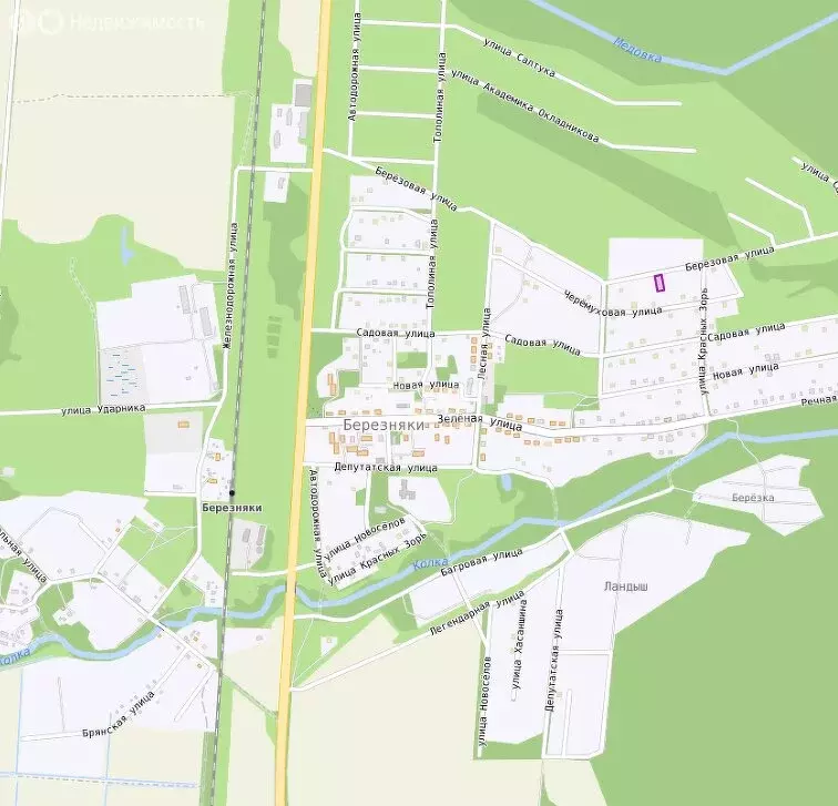 Участок в Березняки, Берёзовая улица (11 м) - Фото 2