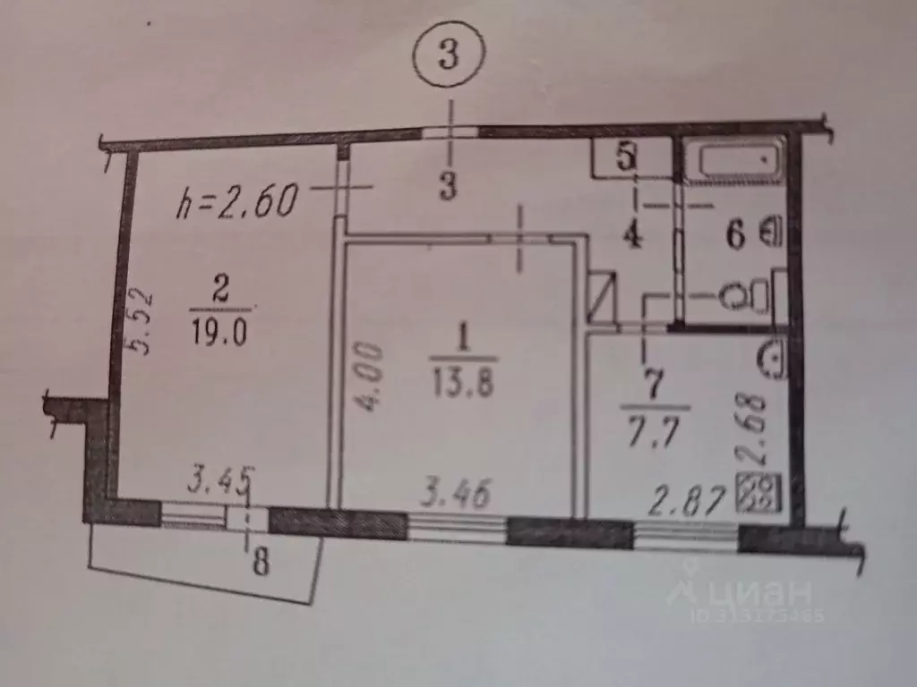 2-к кв. Омская область, Омск ул. Лукашевича, 10 (52.0 м) - Фото 0