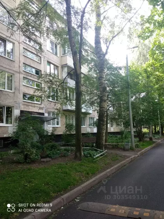 2-к кв. Санкт-Петербург ул. Верности, 40 (44.0 м) - Фото 0