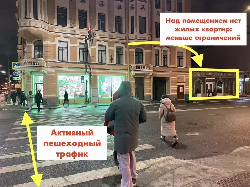 Помещение свободного назначения в Санкт-Петербург 8-я Советская ул., ... - Фото 2