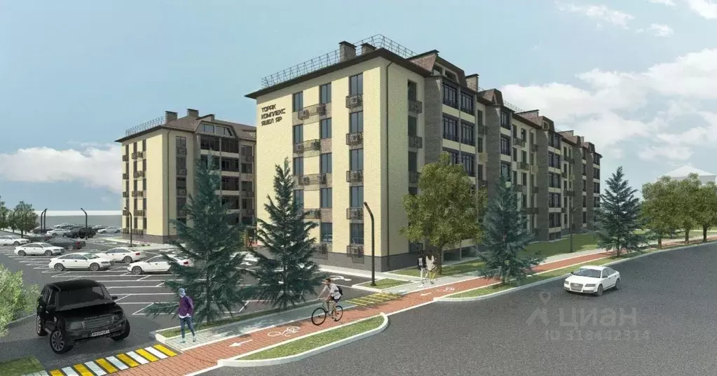 2-к кв. Татарстан, Набережные Челны ул. Прибрежная, 9 (70.4 м) - Фото 2