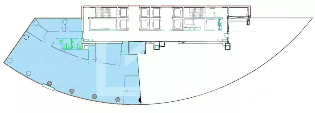 Помещение свободного назначения в Москва наб. Пресненская, 10блокВ ... - Фото 2