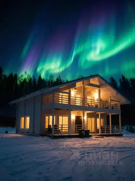 Дом в Карелия, Сортавальский муниципальный округ, пос. Нукутталахти ... - Фото 1