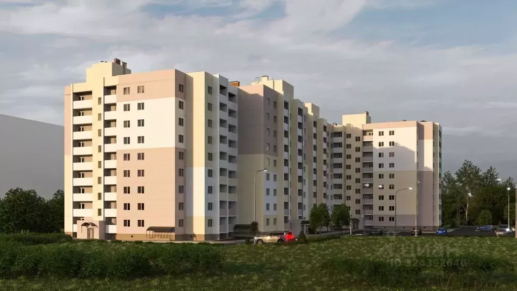 2-к кв. Калужская область, Калуга проезд 3-й Академический, 10 (73.39 ... - Фото 2