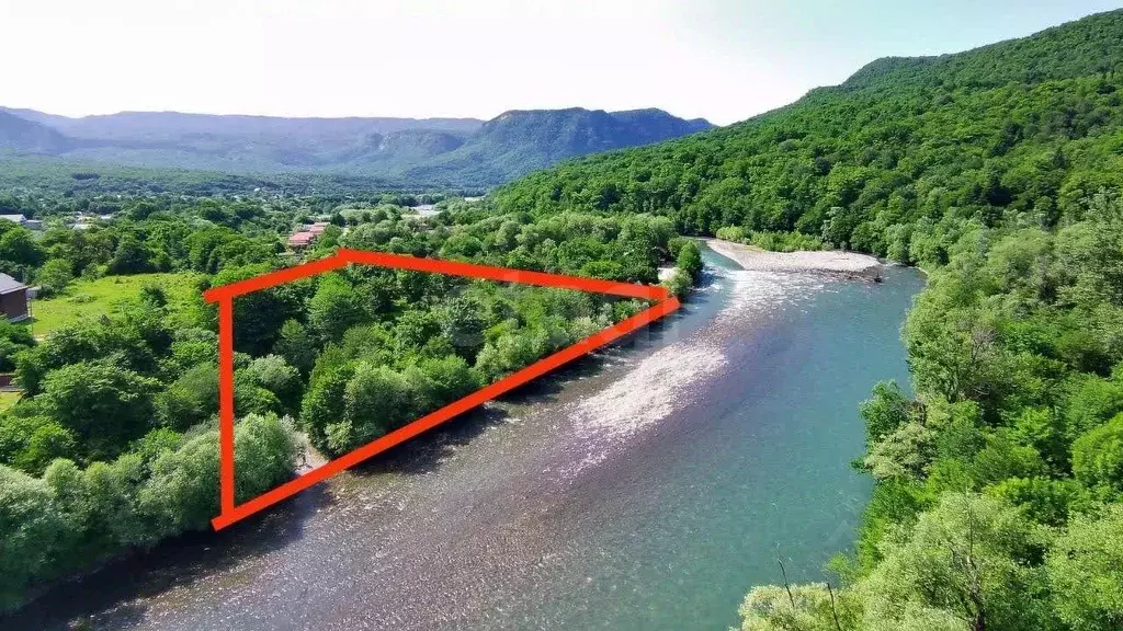 Участок в Адыгея, Майкопский район, Даховское с/пос, с. Хамышки ул. ... - Фото 1