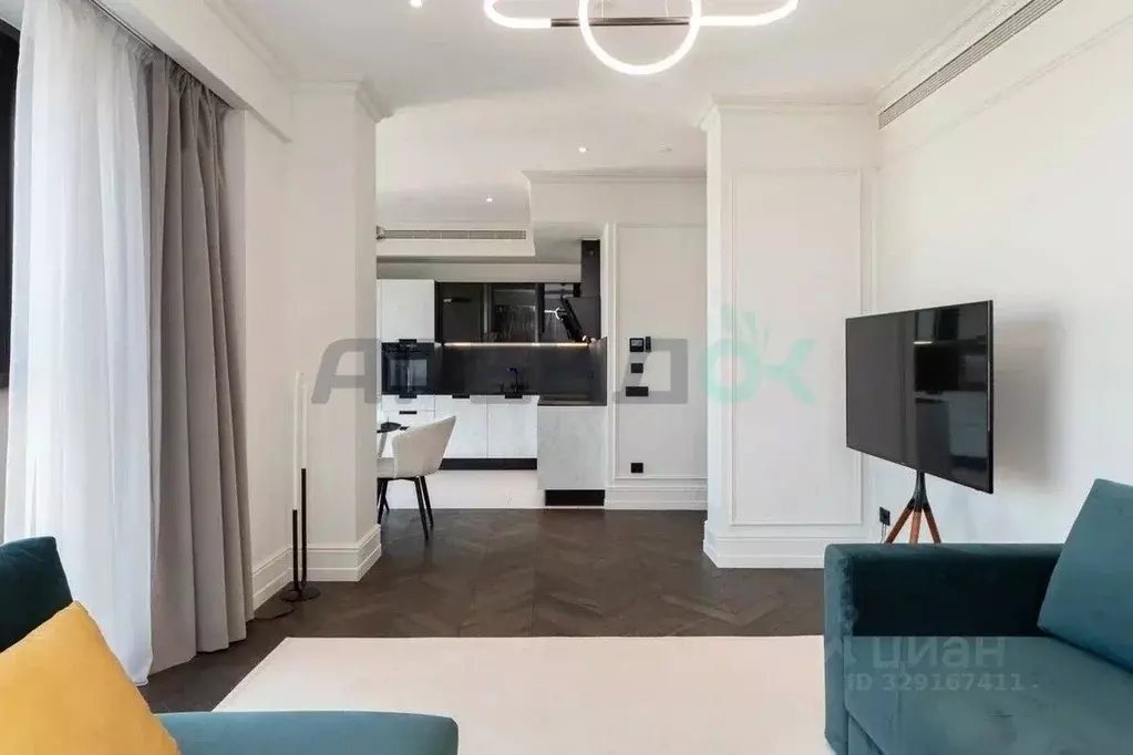 3-к кв. Москва Поклонная ул., 9 (86.0 м) - Фото 1