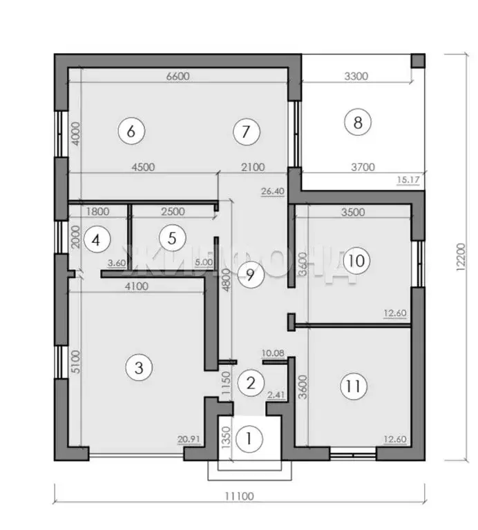 Дом в Усть-Абаканский район, посёлок Тепличный, улица Ленина (131 м) - Фото 2