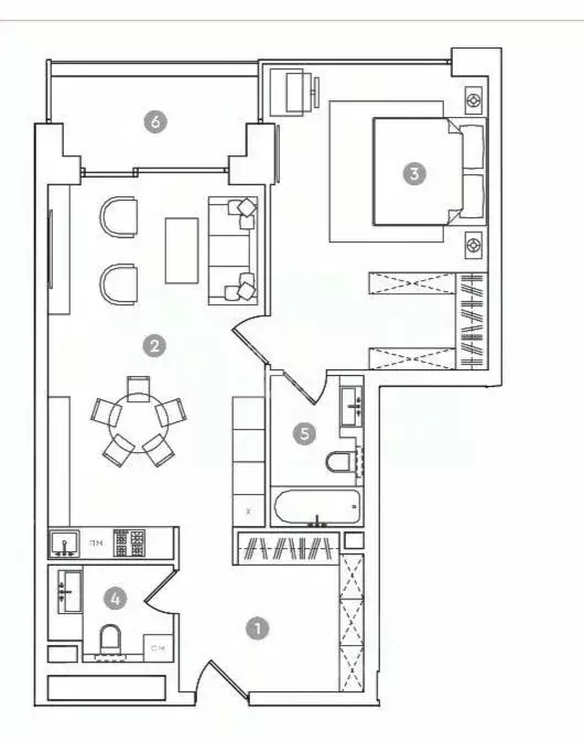 2-к кв. Москва просп. Академика Сахарова, 7 (74.0 м) - Фото 1