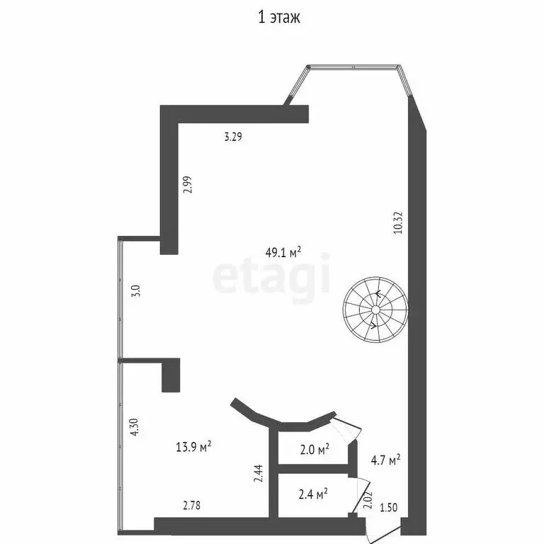 4-комнатная квартира: Севастополь, улица Руднева, 28А (140 м) - Фото 1